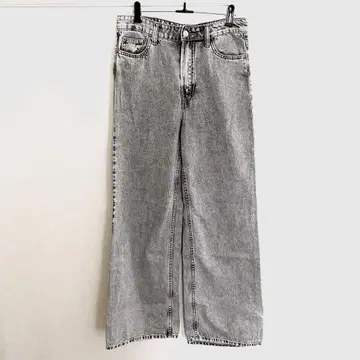 H&M 에이치앤엠 와이드 울트라 하이 웨스트 데님