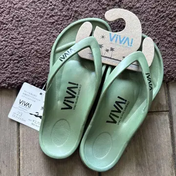 VIVA! 비바 아일랜드 비치 샌들 그린 23cm