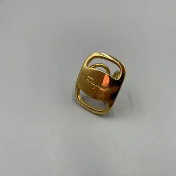 058 Salvatore Ferragamo 골드 스카프링