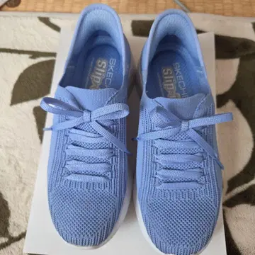 SKECHERS Slip-ins 22cm 라이트 블루 스니커즈