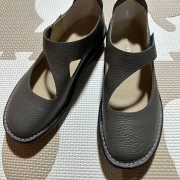 tranquillo 트랭퀼로 가죽 신발 스트랩 그레이 23.5cm