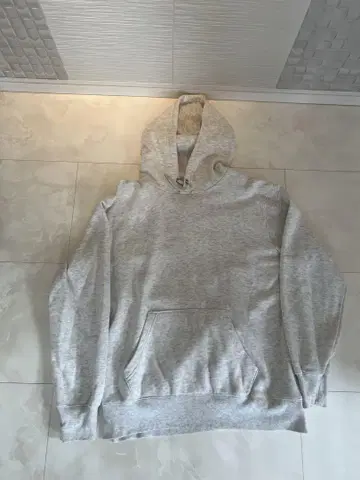 그레이 XL 후드 맨투맨