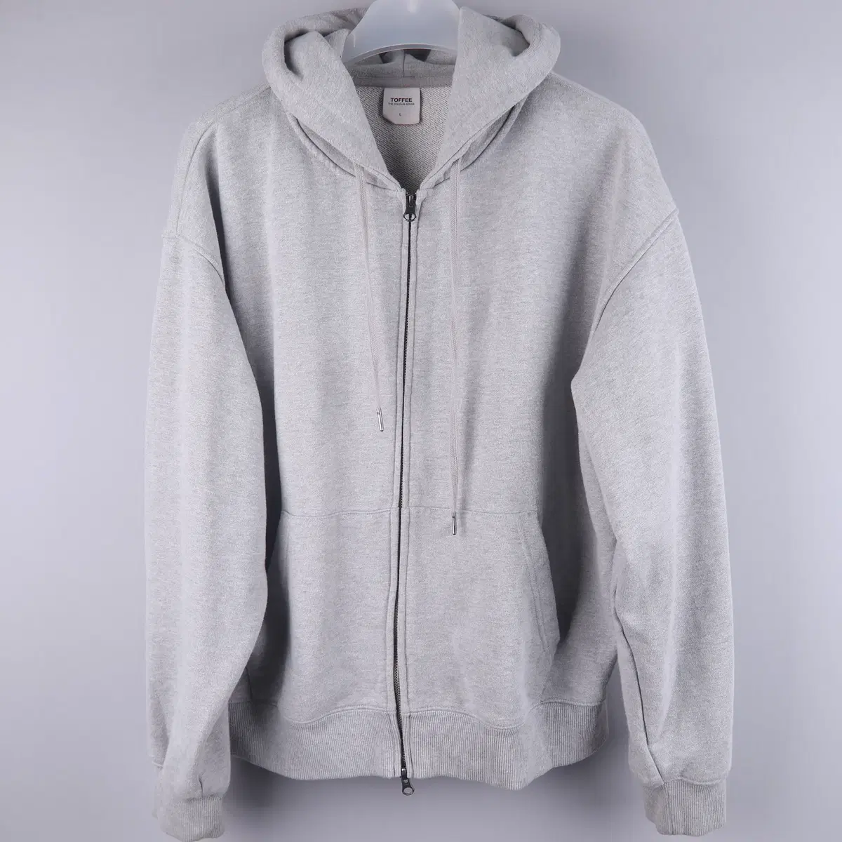 [TOFFEE]★韓国大人気★2WAY SWEAT HOOD ZIP UP ☆韓国の人気☆【TOFFEE】☆2WAY SWEAT HOOD ZIP U.P☆ (TOFFEE