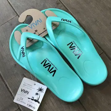 VIVA! 비바 아일랜드 비치 샌들 터콰이즈 24cm