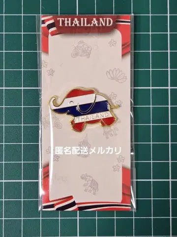 만국박람회 태국관 핑 배지 태국 파빌리온