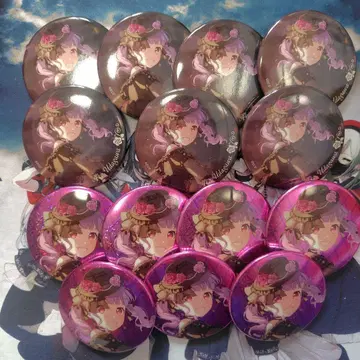Roselia 캔뱃지 우다가와 아코 노멀 홀로 각 7점