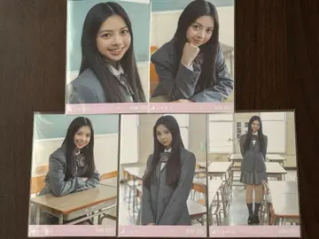 노기자카46 나가사키 린 벚꽃 타임 리미트 짝사랑 브로마이드 5종 컴프