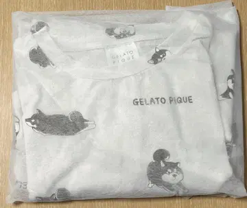 gelato pique 시바견 블랙 반팔 원피스