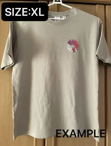 EXAMPLE 티셔츠 XL