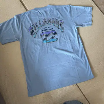 빌라봉 billabong 올드 서핑 자수 택 스케이트 티셔츠 XL