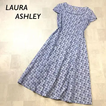 새상품급 LAURA ASHLEY 꽃무늬 코튼 롱 원피스 반팔