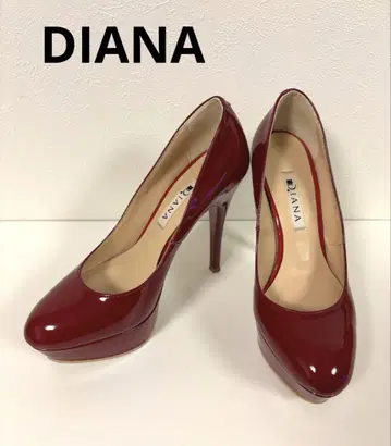 DIANA 다이애나 하이힐 펌프스 레드 22cm