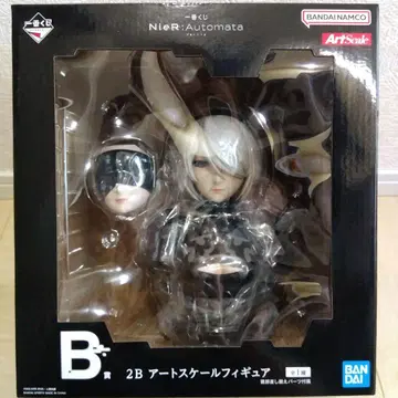 미개봉 제일복권 NieR:Automata B상 2B 아트 스케일 피규어