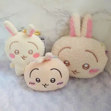 치이카와 토끼 패스 케이스 파우치 가마구치 파우치 페이스 미니백
