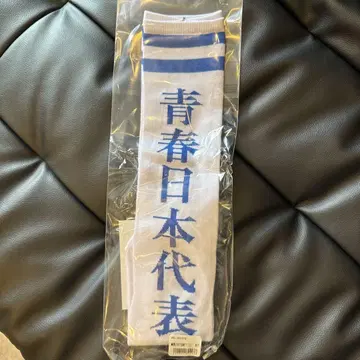 새로운 학교의 리더 파랑 일본 대표 삭스 (남자) (화이트)