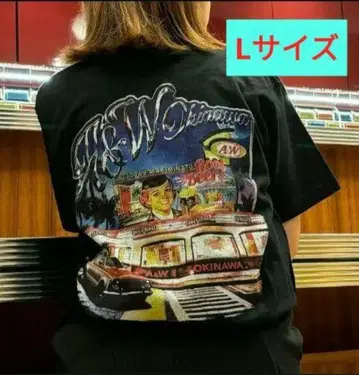 A&W 티셔츠 L 사이즈 마키미나토점 한정판 MAKIMINATO TEE