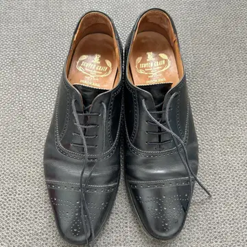 SCOTCH GRAIN HIROKAWA 블랙 드레스 신발
