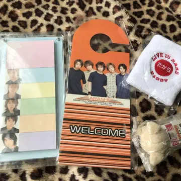 아라시 초기 굿즈 4개 세트