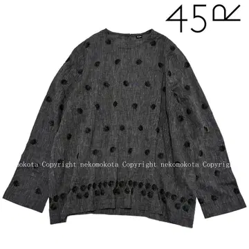 45R 자수 사계절 티셔츠 0 [인일] 블라우스 45rpm