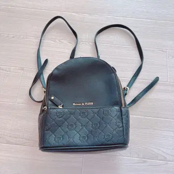 Maison de FLEUR 메종 드 플뢰르 모노그램 백팩 M 사이즈