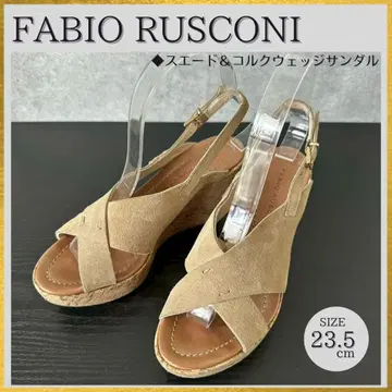 S265 FABIO RUSCONI 크로스 벨트 샌들 36 (23.5cm)