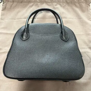 MAISON CANAU 블랙 가죽 핸드백 메종 카나우