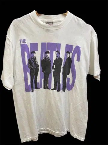 THE BEATLES 프린트 빈티지 티셔츠