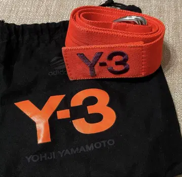Y-3 오렌지 벨트 S 사이즈