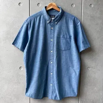 Patagonia 파타고니아 반팔 샴브레이 셔츠 블루