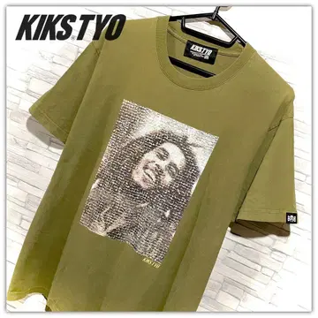 KIKS TYO Bob Marley 밥 말리 스니커즈 모자이크 T셔츠