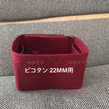 새상품 백 인 백 피코탄 22MM용 와인색