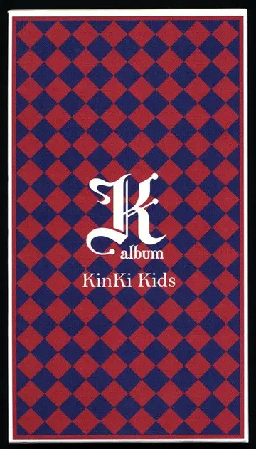 KinKi Kids K album 초회 한정판 *CD+DVD
