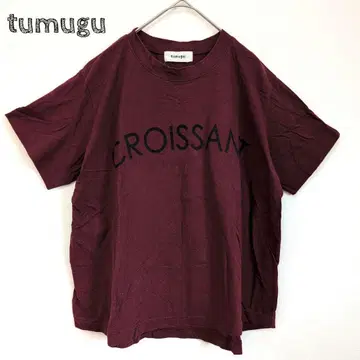 tumugu 반팔 티셔츠 로고 코튼 100%
