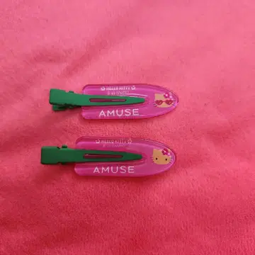 AMUSE HELLO KITTY 헬로키티 한정판 헤어 클립
