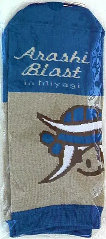 아라시 15년 ARASHI BLAST in Miyagi 양말 *파랑