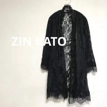 진카토 ZINKATO 레이스 가디건 원피스 블랙 S