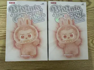 2개 LABUBU 봉제 인형 슈링크 미개봉