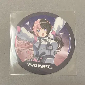 부이스포 vspo wars 콜라보 카페 코스터 타치바나 히나노 1장