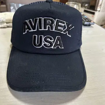 AVIREX 메쉬 캡 네이비
