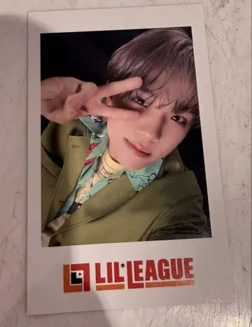 모모타 하야 린넨 폴라로이드 LIL LEAGUE