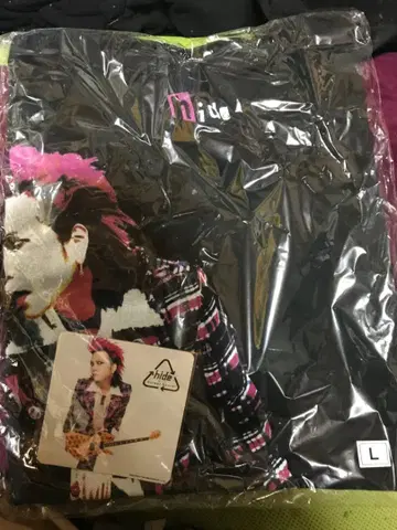 hide 20주년 메모리얼 기타 티셔츠 L
