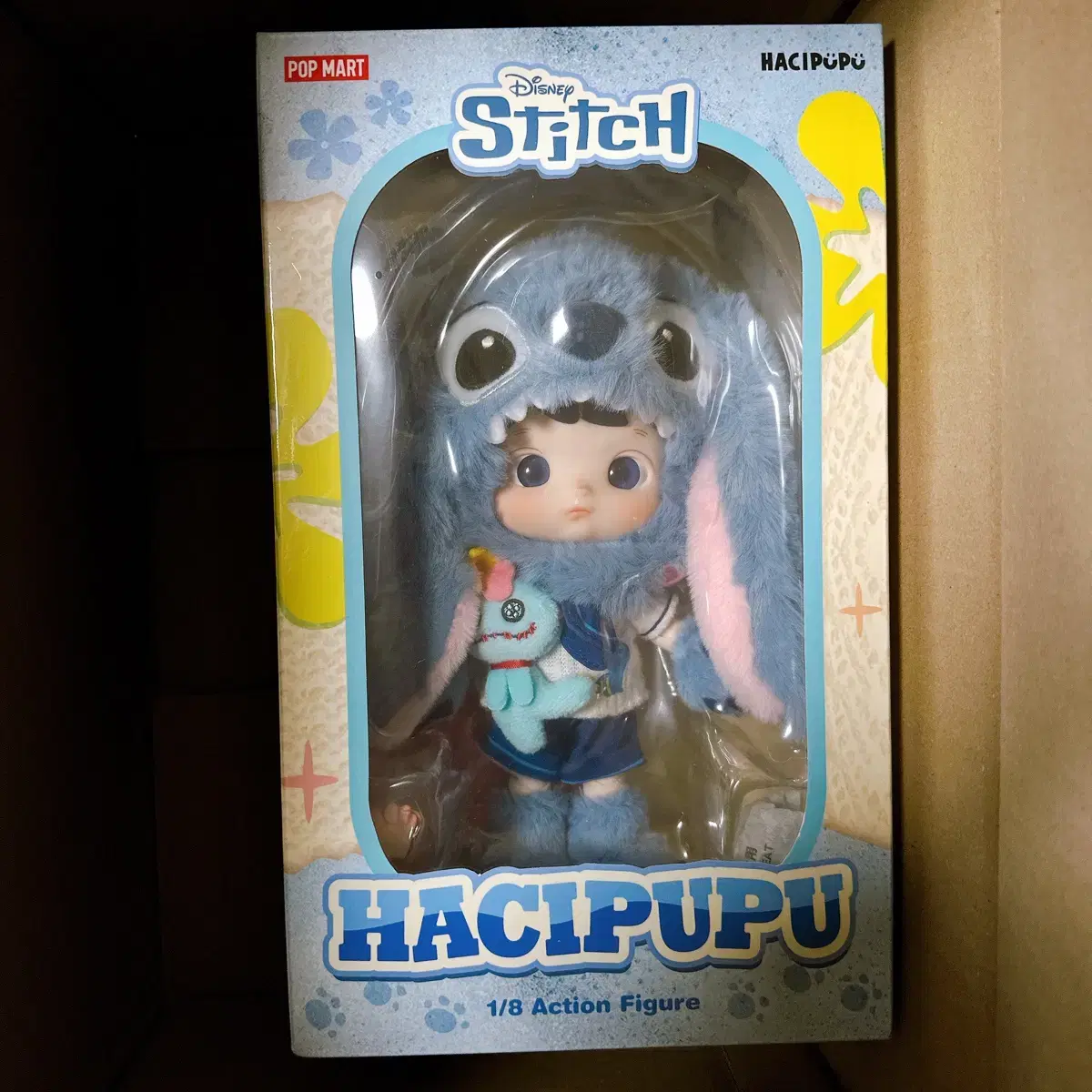 Pop Mart Hachipupu Stitch on Bunjang Global Site.