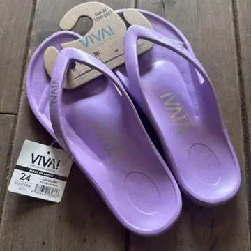 VIVA 비바 아일랜드 라벤더 비치 샌들 24cm 일본제