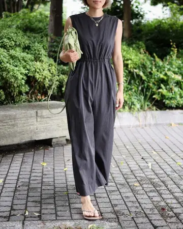 gypsohila 집소필리아 올인원 Jump Suits 흑먹색