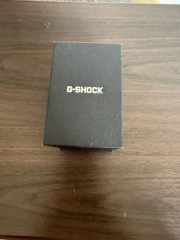 G-SHOCK 디지털/아날로그 콤비네이션 블랙/골드