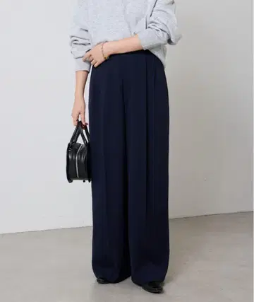콜라주 개럴개런트 하이웨스트 턱 팬츠