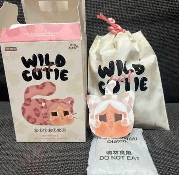 POP MART WILD CUTIE 봉제 인형 키링