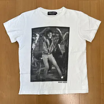 MICHAEL JACKSON ROCK A THEATER 프린트 티셔츠 S