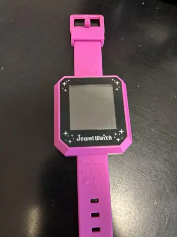 Jewel Watch 핑크 실리콘제