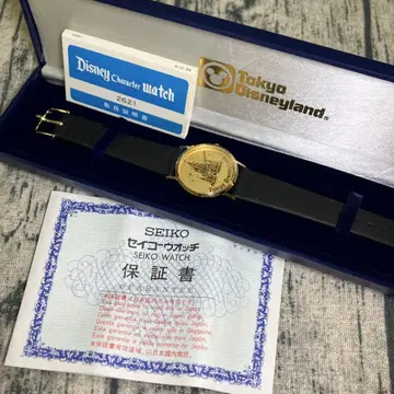 도쿄 디즈니랜드 그랜드 오픈 개원 당시의 세이코 손목시계 신데렐라 성